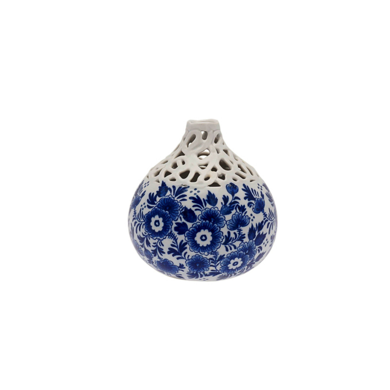 Buy Ball vase flower small » Delfts Blauw