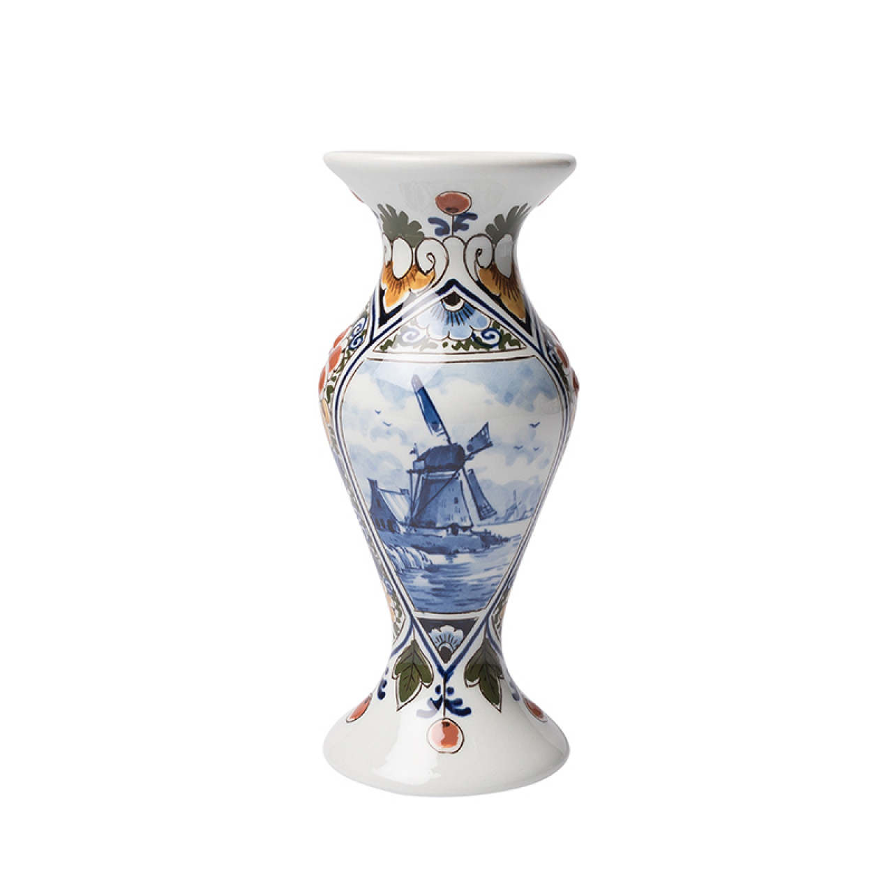 Buy Vase Landscape Colored Small Heinen Delfts Blauw